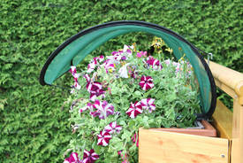GardenGuard Balkonblumenschutz für Balkonkästen Pflanzenschutz für Balkonblumen 